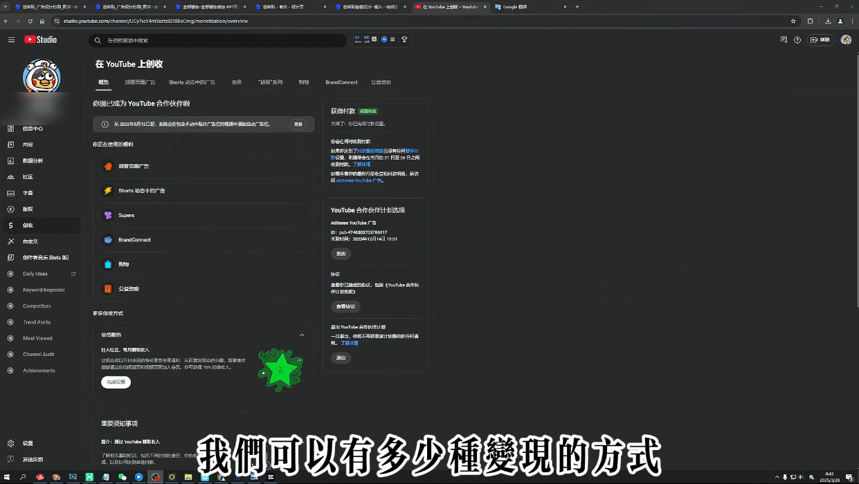 梁老师·2025YouTuBe运营掘金指南-野草资源库